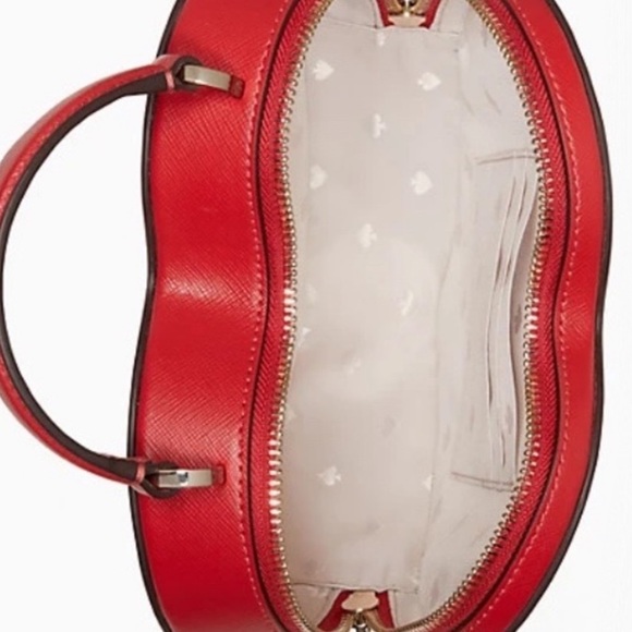 MAKE AN OFFER Kate spade heart love shack cherry crossbody shack - Picture 5 of 6